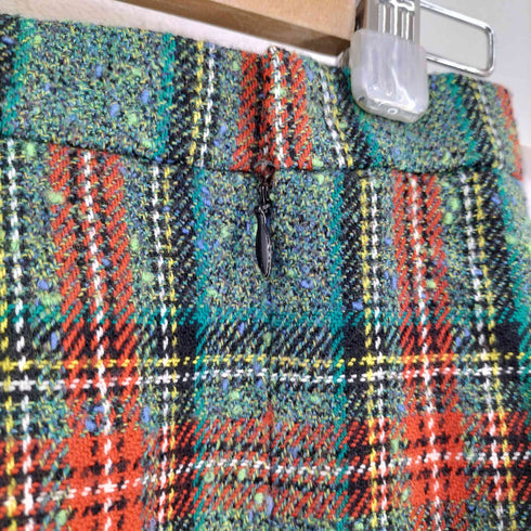 バーバリーズ BURBERRYS 90s Marlow Club ウール チェック スカート レディース  13